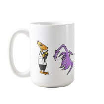 AB- Funny Doctor and Dragon Mug or Travel Mug