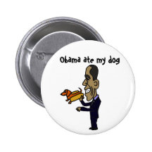 AB- Obama Ate My Dog Buttons