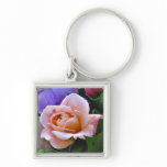 AB- Pink Rose Photography Keychain