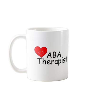 ABA Therapist (S Heart) Coffee Mug by CelebrationZazzle