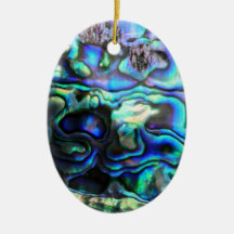 Abalone paua shell ornaments