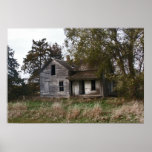 Abanded South Dakota farm stead. Print