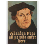 Abandon Pope All Ye Who Enter Here Custom Flyer