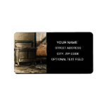 Abandoned Antique Furniture Personalized Address Labels