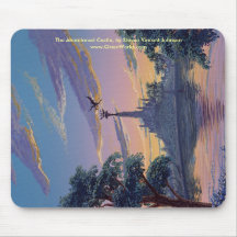 Abandoned Castle, The Abandoned Castle, by Stev... Mouse Pad