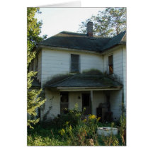 Abandoned House Card