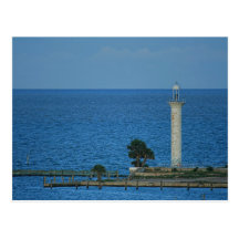 Abandoned Lighthouse Post Card