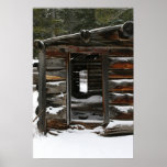 Abandoned Log Cabin, Colorado Print