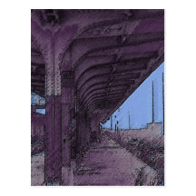 Abandoned Postcard