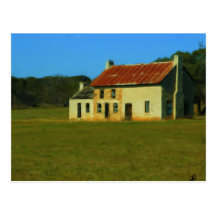 Abandoned Ranch on 281 north, Marble falls Post Card
