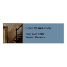 Abandoned small business card