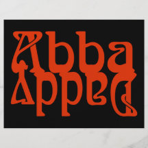 Abba Daddy (Father God) Full Colour Flyer