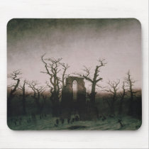 Abbey in the Oakwood, 1810 mousepads
