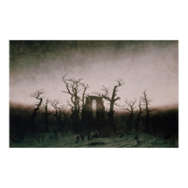 Abbey in the Oakwood, 1810 posters