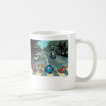 Abbey Road 8-Bit Coffee Mugs