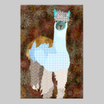 Abby Alpaca Art Poster posters