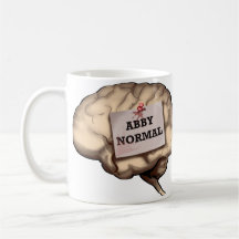 Abby Normal Brain Coffee Mugs