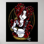 "Abby" Red Fairy Posters