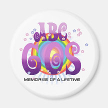 ABC 60S Radio Fridge Magnet