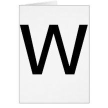 ABC Cards W for Learning ABCs CricketDiane Stuff