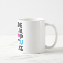 ABC's of Love Coffee Mug
