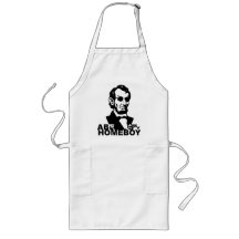 Abe Is My Homeboy Aprons