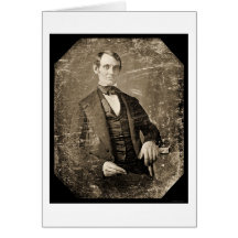 Abe Lincoln Daguerreotype 1846 Greeting Cards