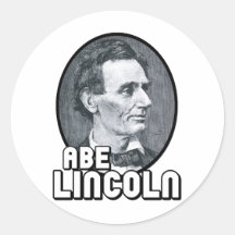 Abe Lincoln Stickers