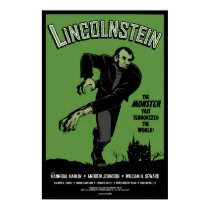 Abe Lincolnstein. Abraham Lincoln Frankenstein affiches