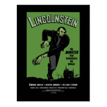 Abe Lincolnstein. Abraham Lincoln Frankenstein postcards