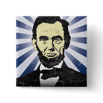 abe pinback buttons