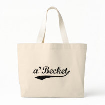 a'Becket tote bag black swoosh