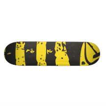 Abeille de recourbement skateboards cutomisables