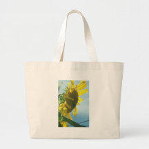 Abeille de tournesol sac fourre-tout