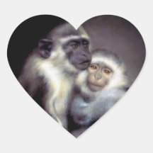 Abelard and Heloise Heart Sticker