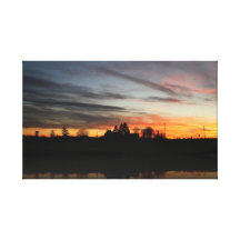 Abendstimmung... Leinwanddrucke