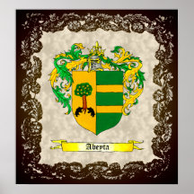 Abeyta Shield / Coat of Arms Posters