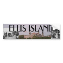 ABH Ellis Island Bumper Sticker