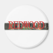 ABH Redwood Fridge Magnets