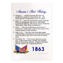 ABH Timeline 1863 Business Card Template