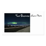 ABN Aurora Borealis Night Business Card Template