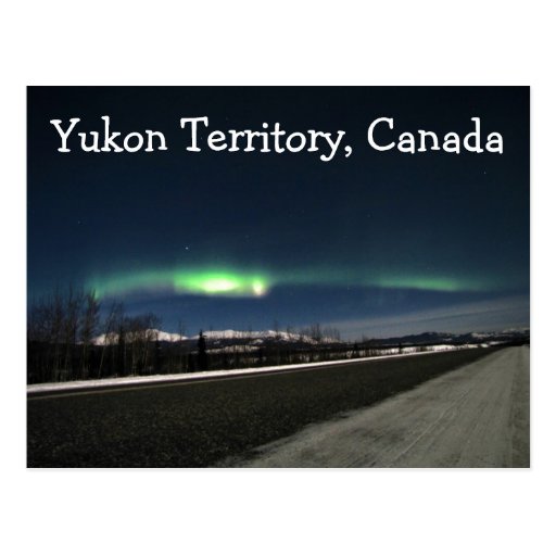 ABN Aurora Borealis Night Postcard