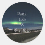 ABN Aurora Borealis Night Sticker