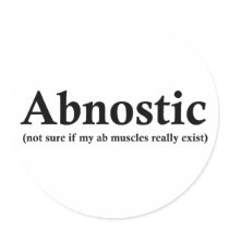 Abnostic sticker