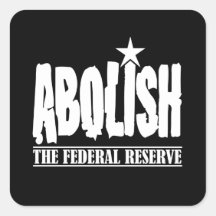 Abolish The Fed Sticker