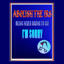 Abolish The IRS postcards