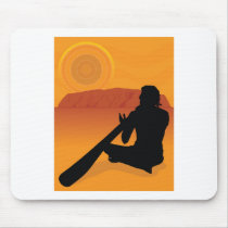 Aboriginal Silhouette Mouse Mats