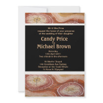 Aboriginal Wedding Invitation Desert Dreaming