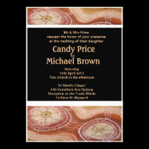 Aboriginal Wedding Invitation Desert Dreaming invitations