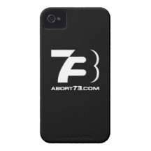 Abort73.com / 73-Logo iPhone 4 Case-Mate Cases